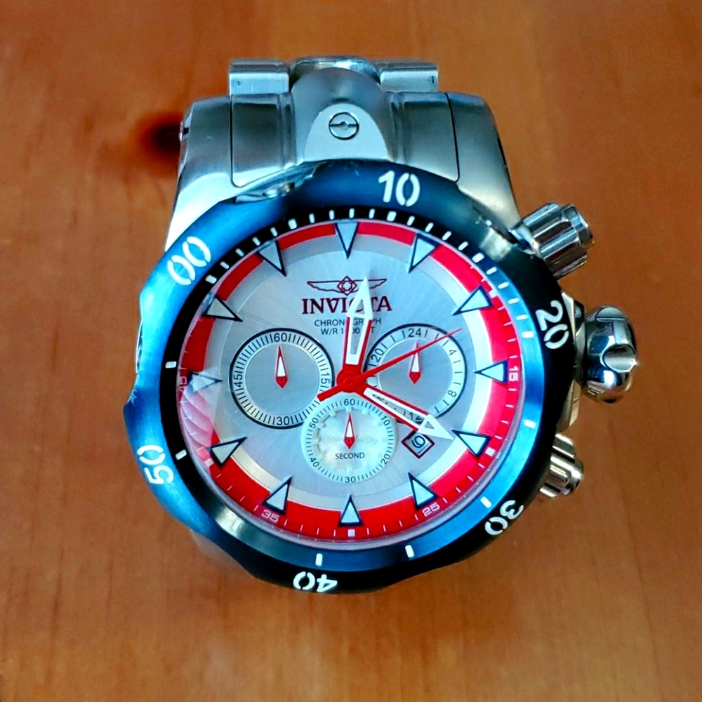 Men, Original INVICTA Venom 52mm diameter